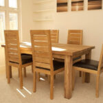 6 Seater Teak Wood Dining Table